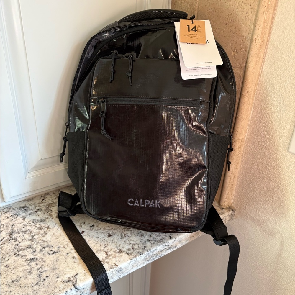 Black Calpak Laptop Terra Backpack (NWT)